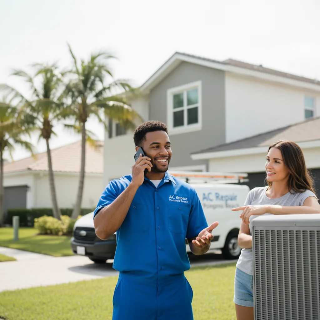 AC Repair Pompano Beach customer support in Freeland